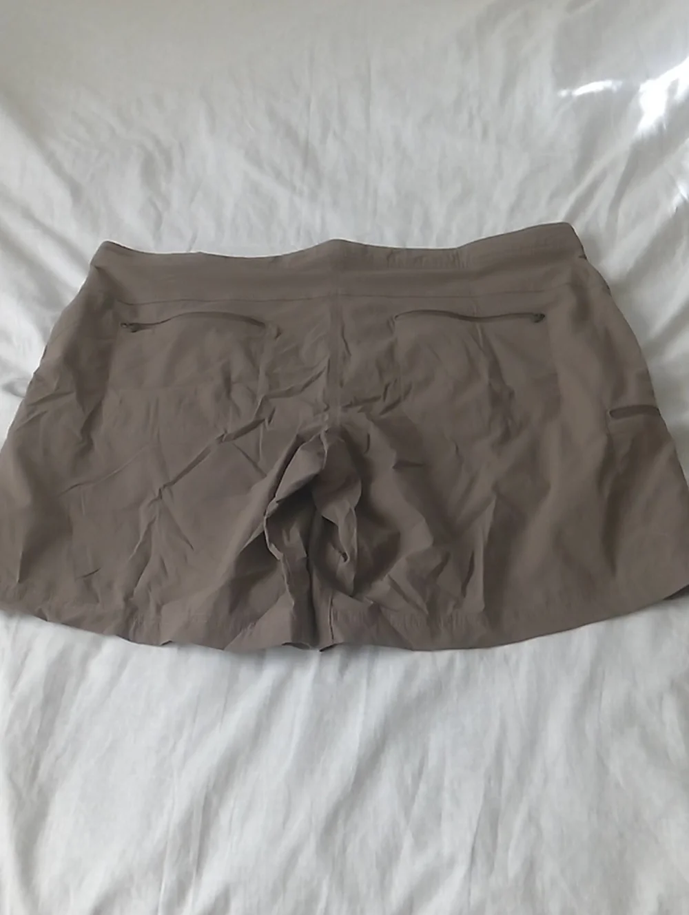 L.L. Bean Women's Taupe Casual Bermuda Shorts